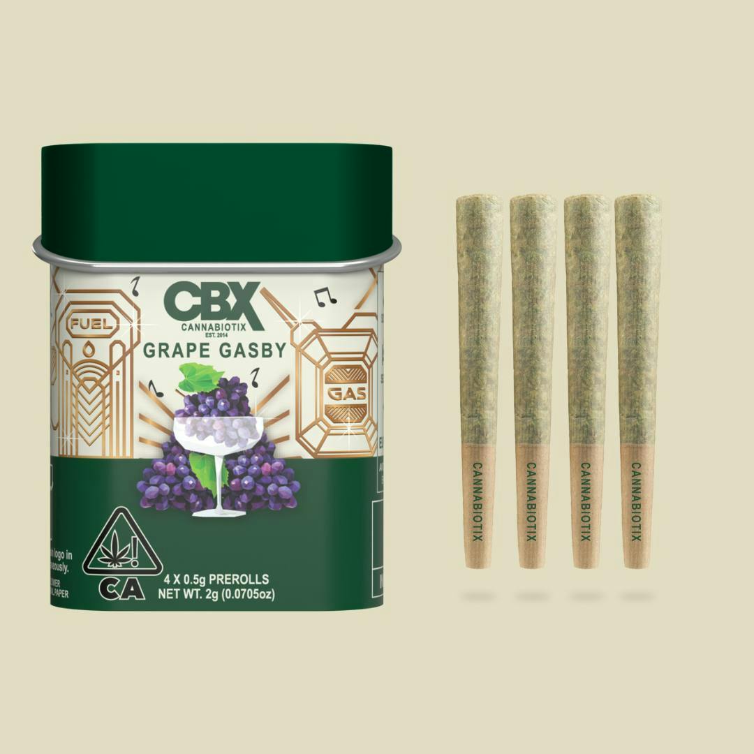 Grape Gasby - Joint MultiPack - 2g (4 J's Per Pack x .5g each) 