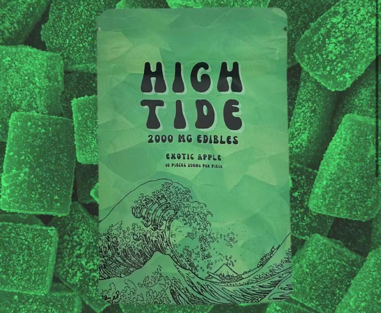 High Tide - Exotic Apple - 2000mg Nanotech 10pk