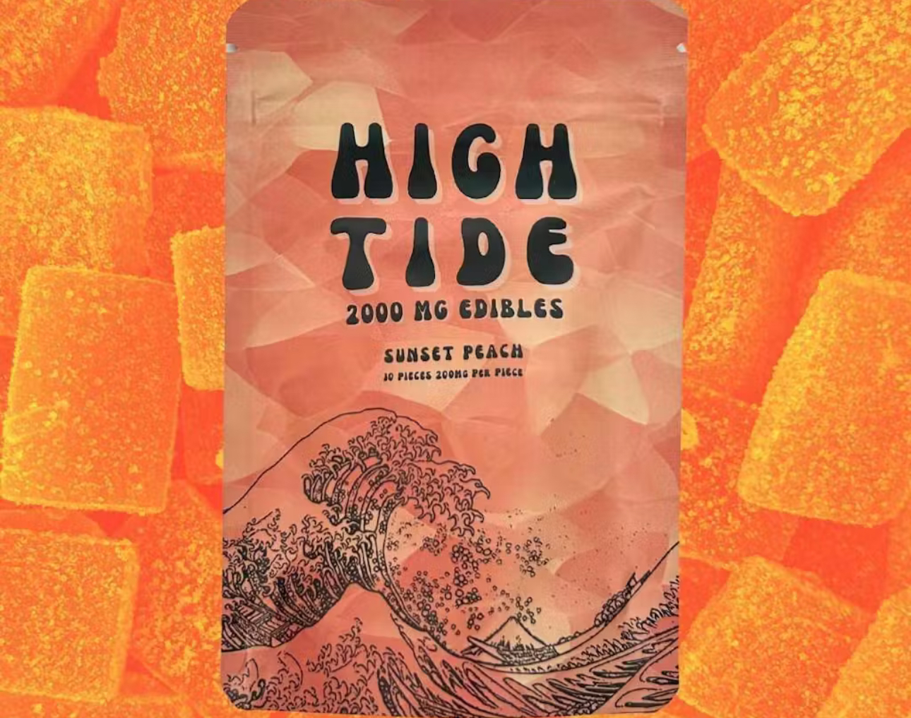 High Tide - Sunset Peach - 2000mg Nanotech 10pk