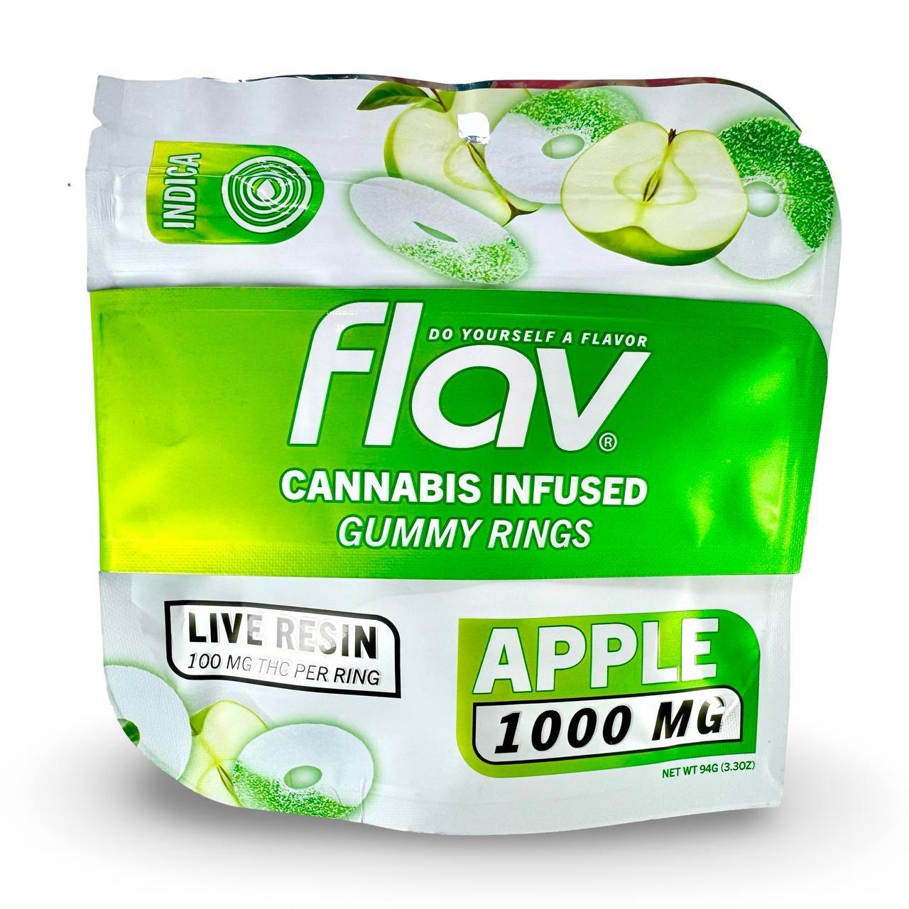 Apple Rings - Live Resin Gummies - 1000mg - SPECIAL PRICE!