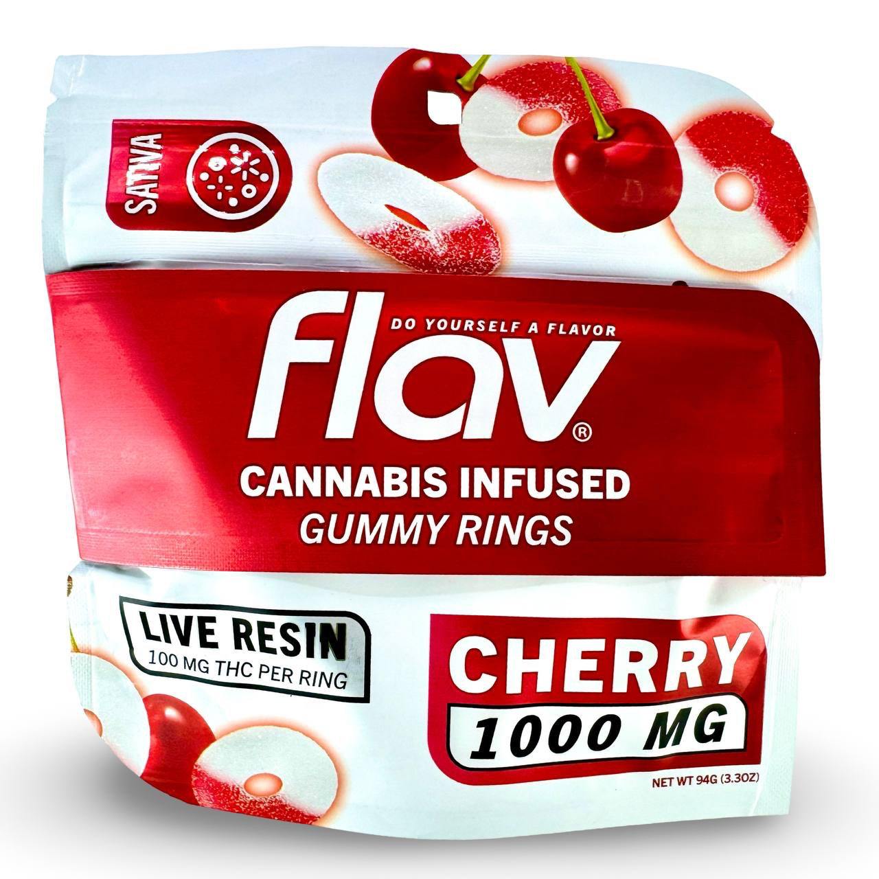 Cherry Rings - Live Resin Gummies - 1000mg - SPECIAL PRICE!