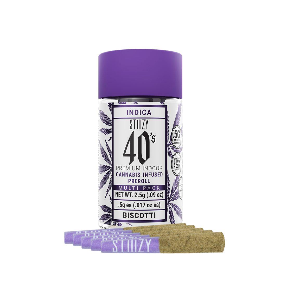Biscotti - Infused Mini Joints - (5 J's Per Pack x 0.5g ea)