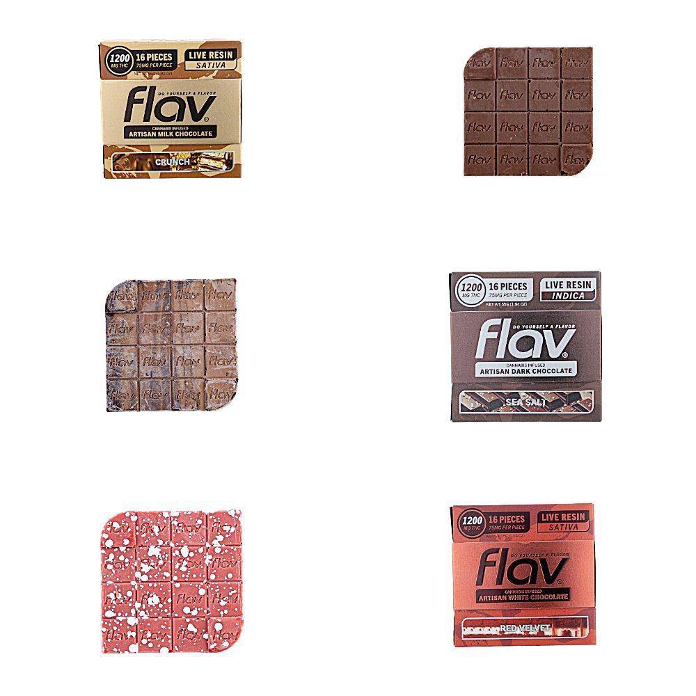 Crunch - Live Resin Chocolate - 1200mg