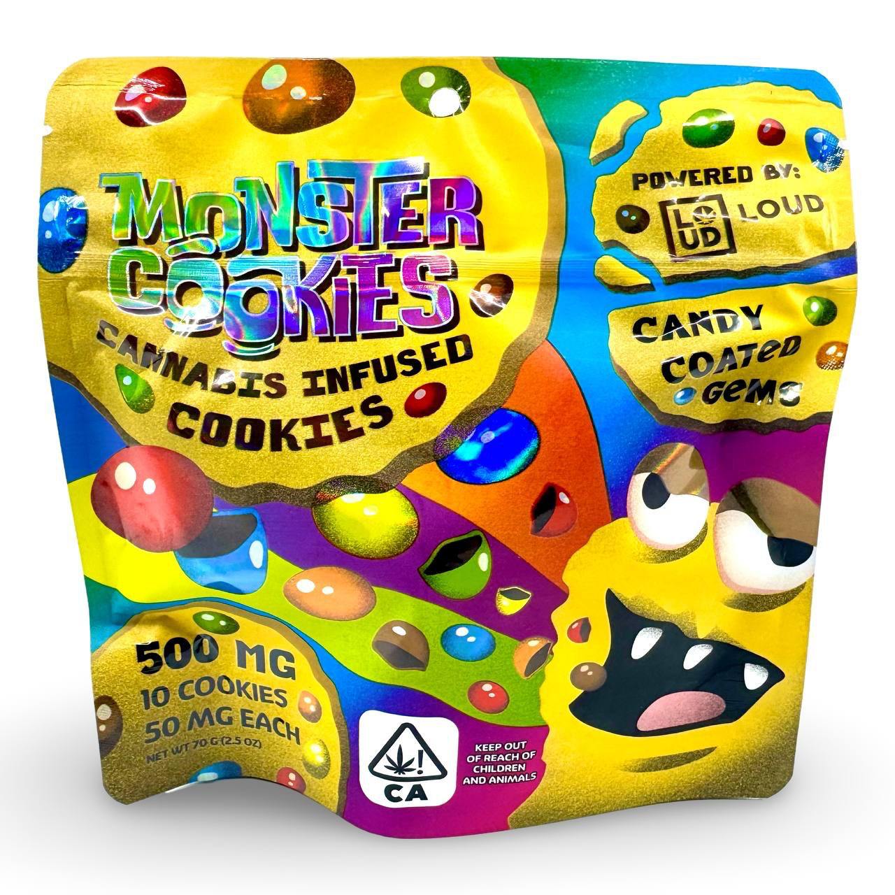 Candy Coated Gems - Monster Cookies - 500mg