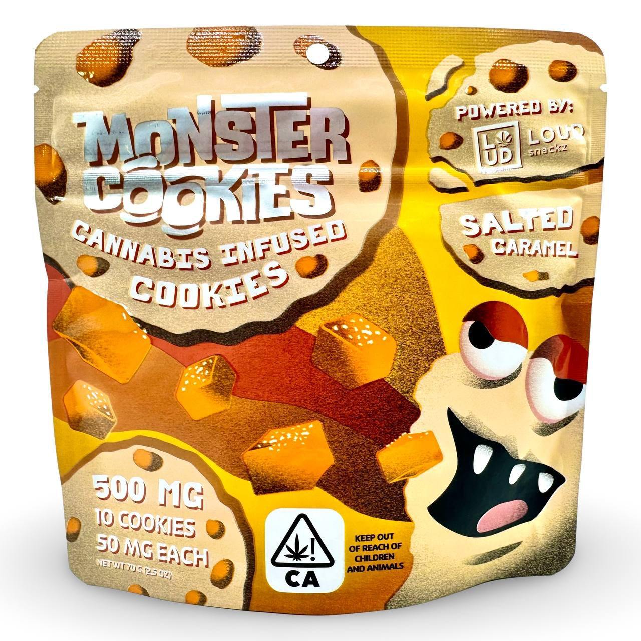Salted Caramel - Monster Cookies - 500mg - SALE!