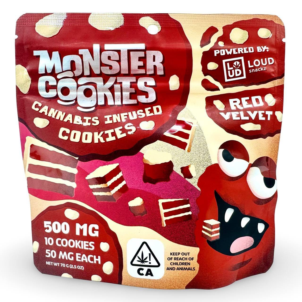 Red Velvet - Monster Cookies - 500mg - SALE!