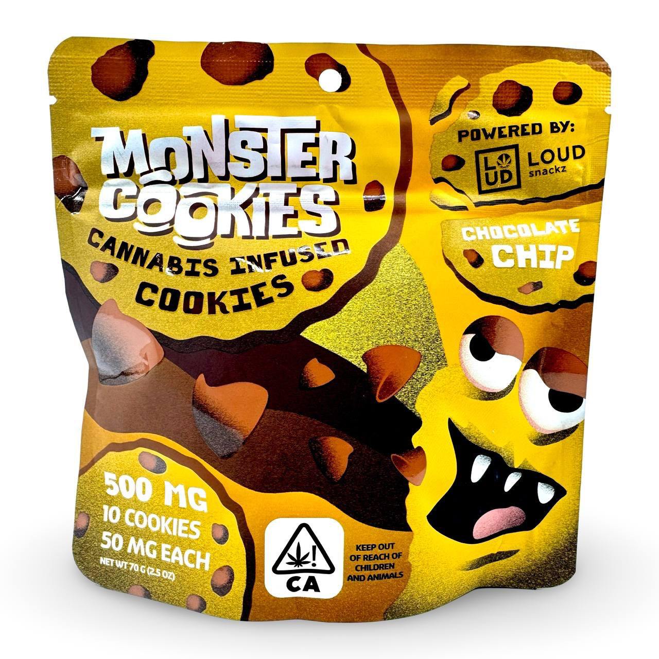 Chocolate Chip - Monster Cookies - 500mg