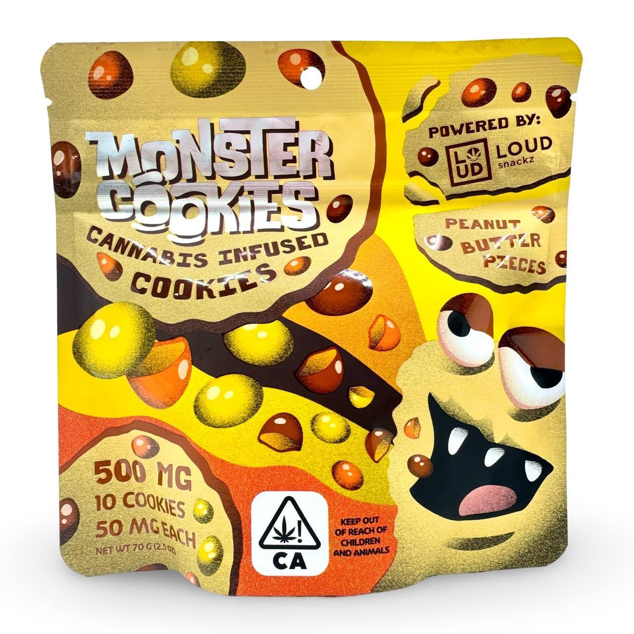 Peanut Butter Pieces - Monster Cookies - 500mg