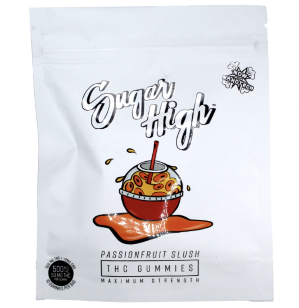 Passionfruit Slush - Nanotech Infused Gummies - 500mg
