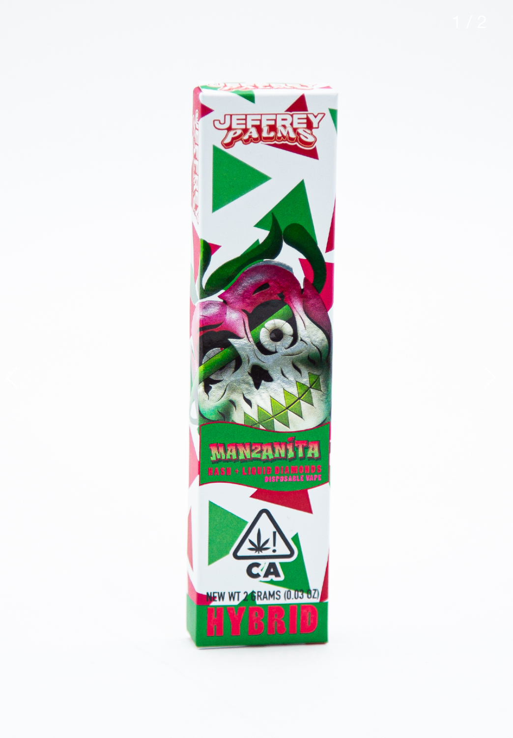 Manzanita - Hash + Liquid Diamonds Disposable - 2g