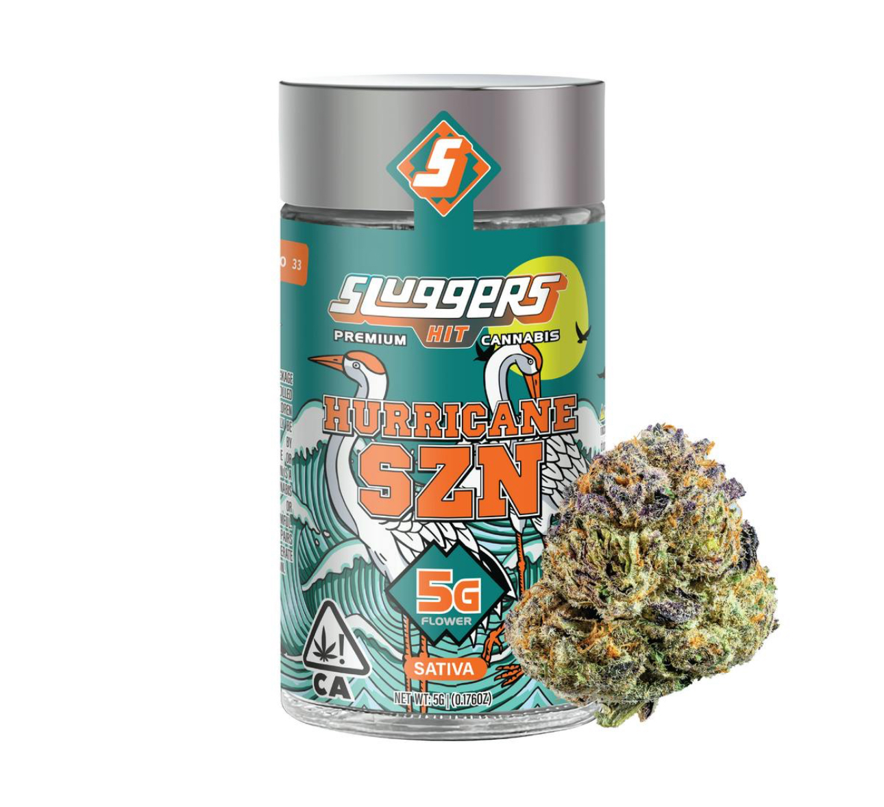 Hurricane SZN - Sativa - Premium Quality Sluggers 5-Gram Flower