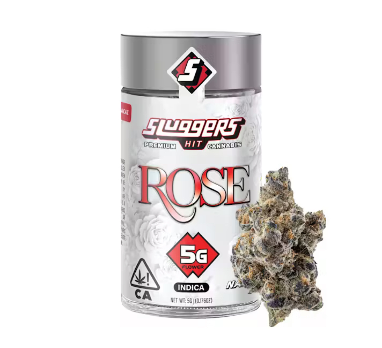 Rose - Indica - Premium Quality Sluggers 5-Gram Flower