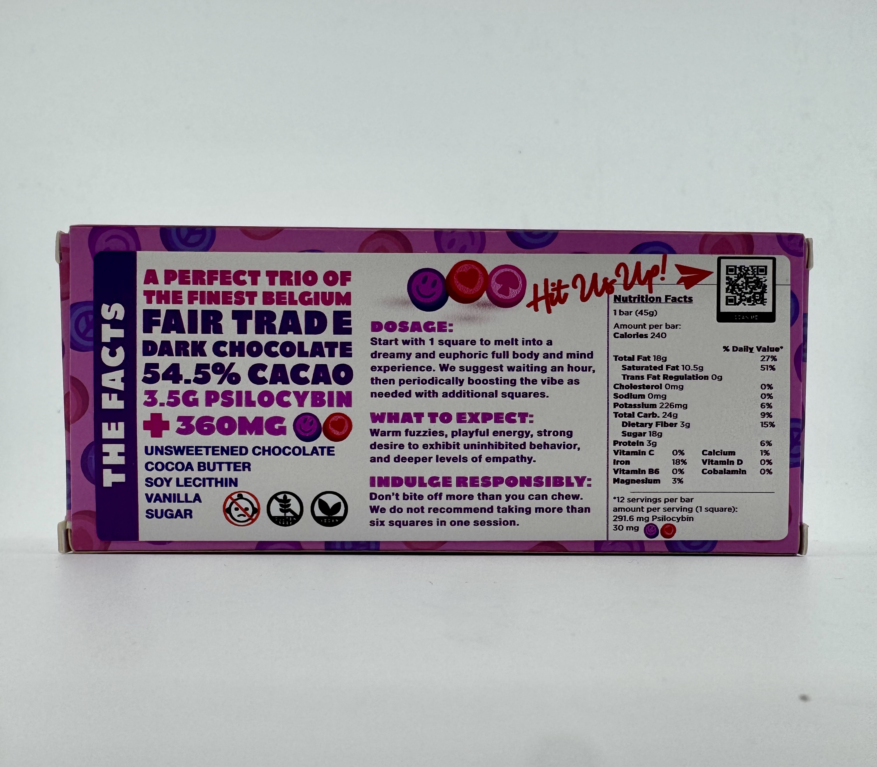 The Love Bar - Psilocybin 3.5g + 360mg ❤️