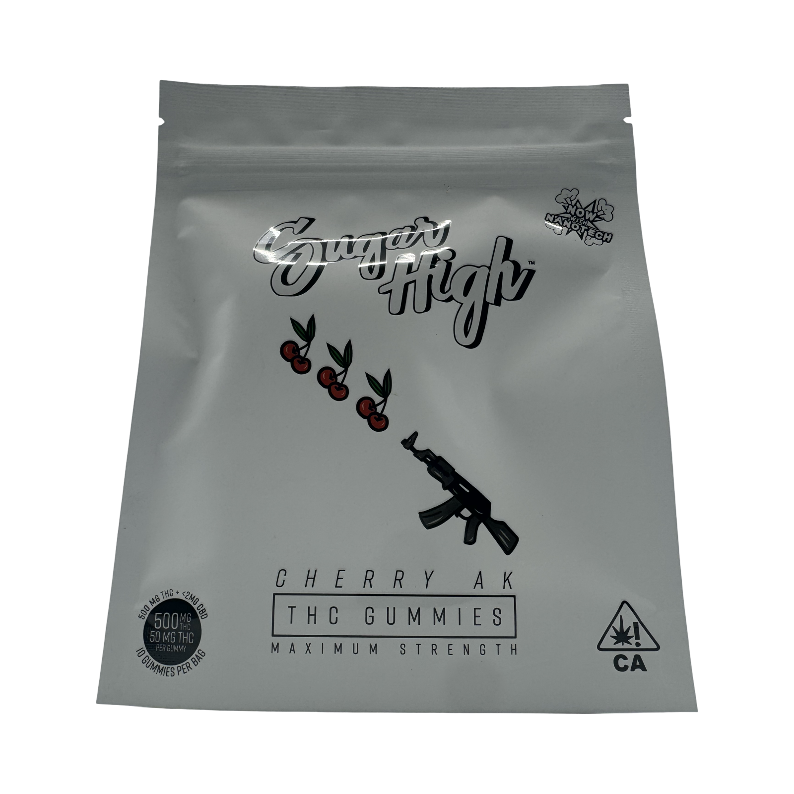 Cherry AK - Nanotech Infused Gummies - 500mg 