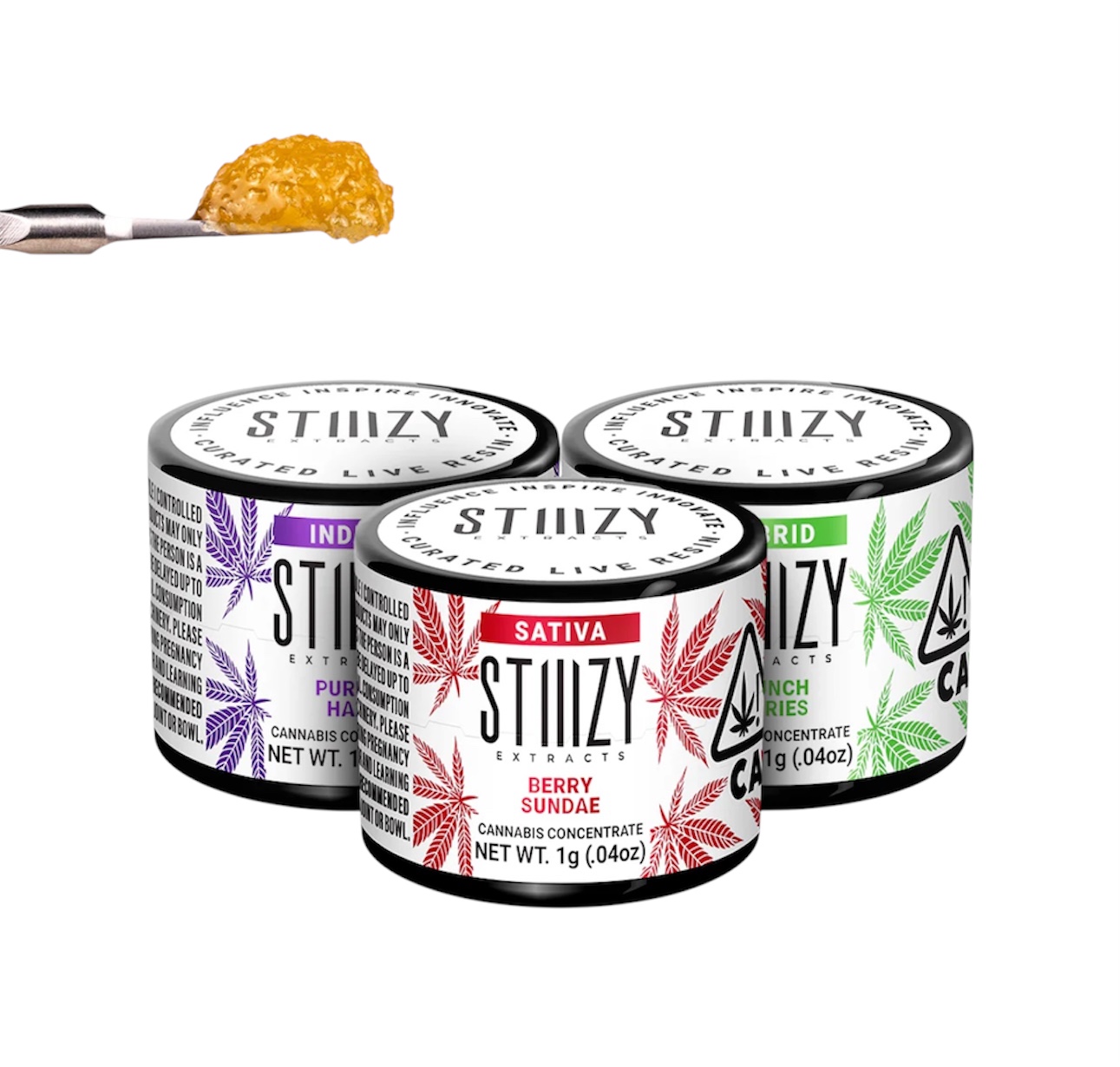 Stiiizy - Live Resin Diamonds - Indica - 1g