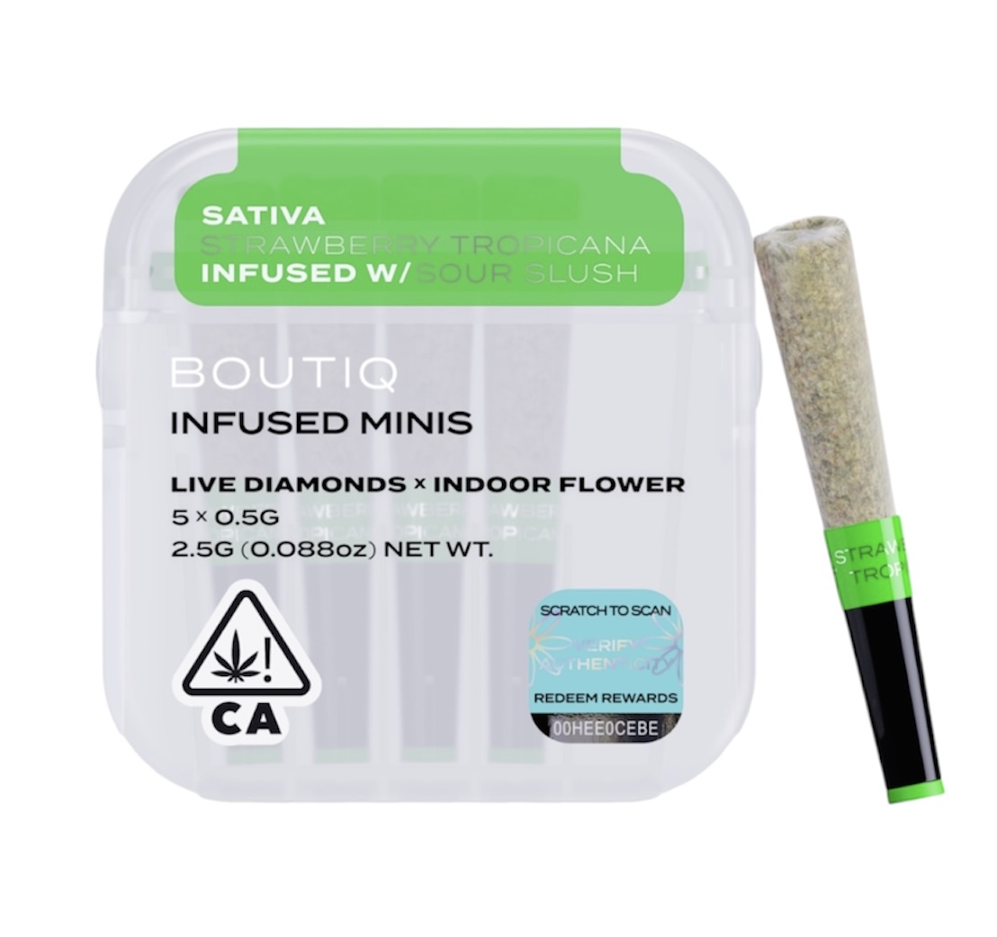 Cherry Gas - Boutiq Snack Pack - Live Diamonds x Indoor Flower Infused Minis (5 J's per pack x 0.5g)