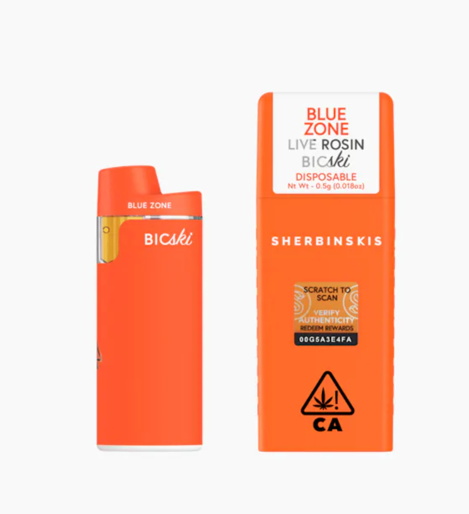 Blue Zone - Live Rosin Disposable - 0.5g