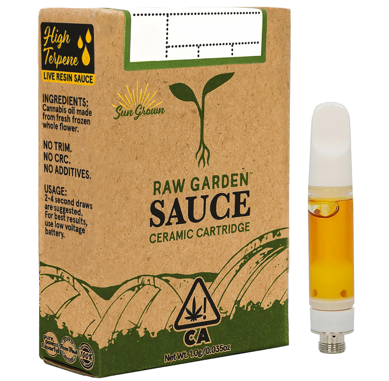 Hybrid - Screw On Vape - High Terpene Live Resin Sauce - 1g