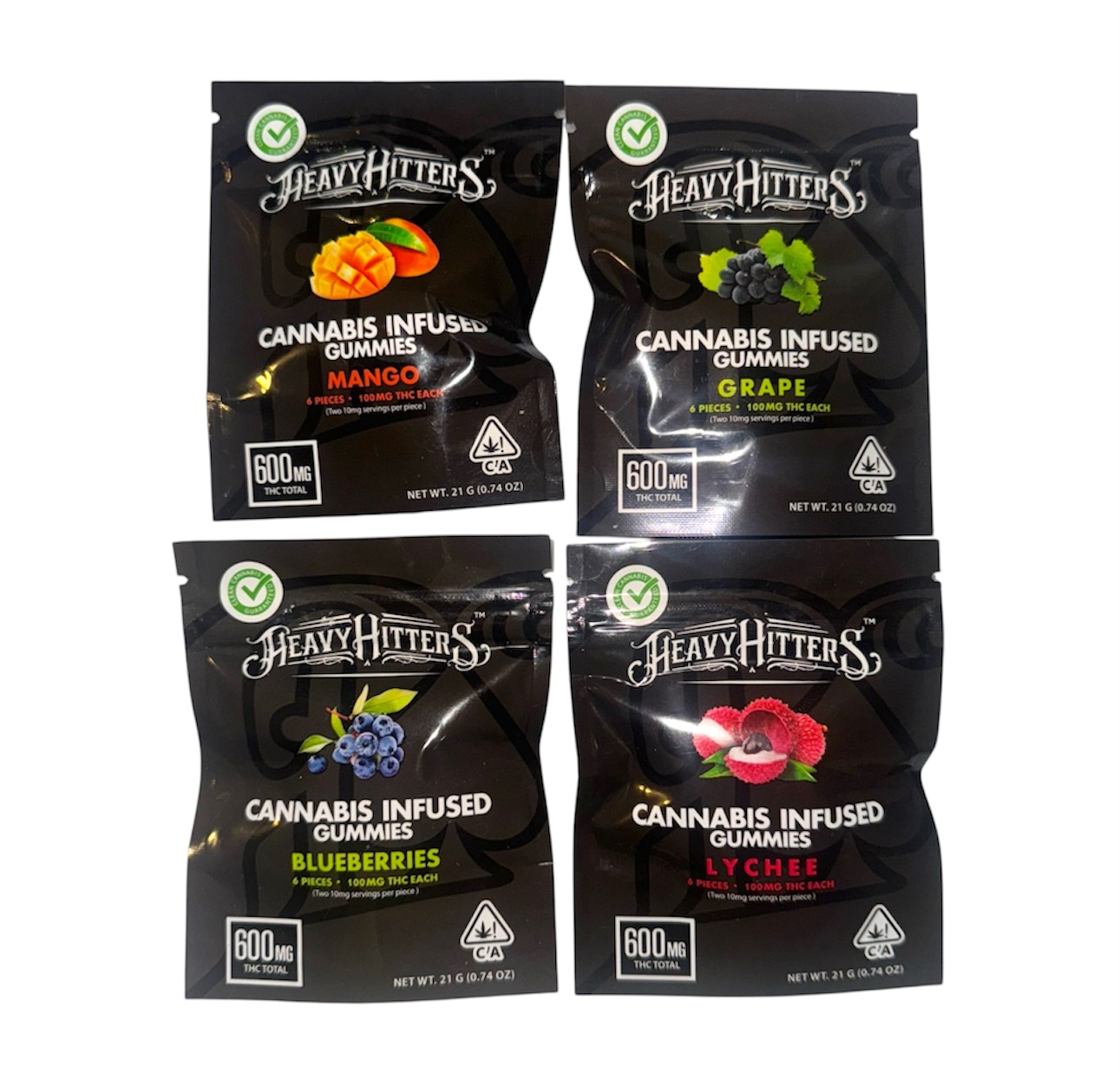 Blueberry Cannabis Infused Gummies - 600mg